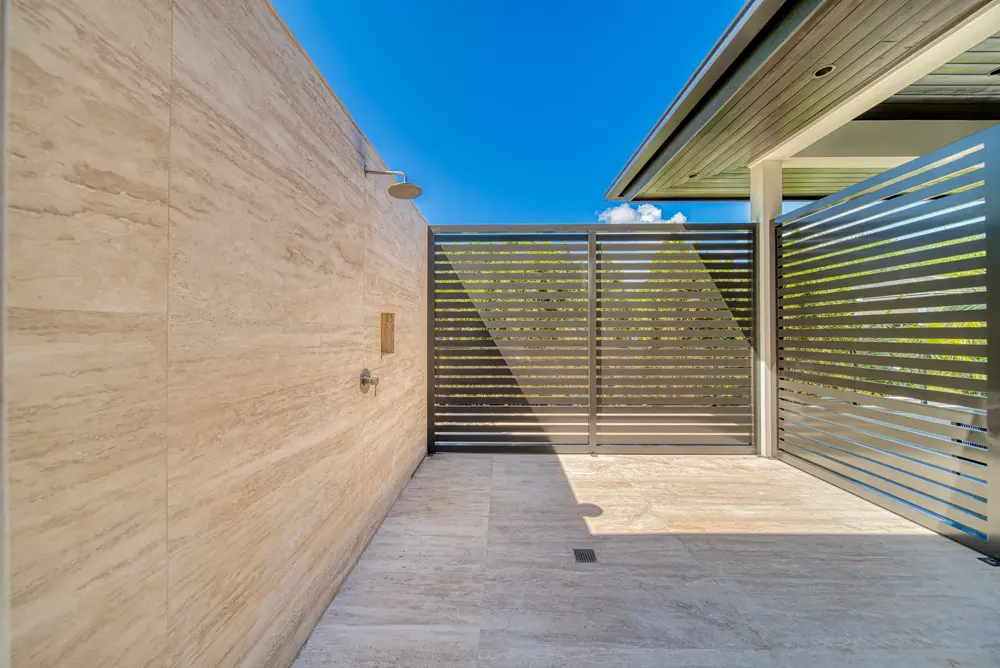 Outdoor shower