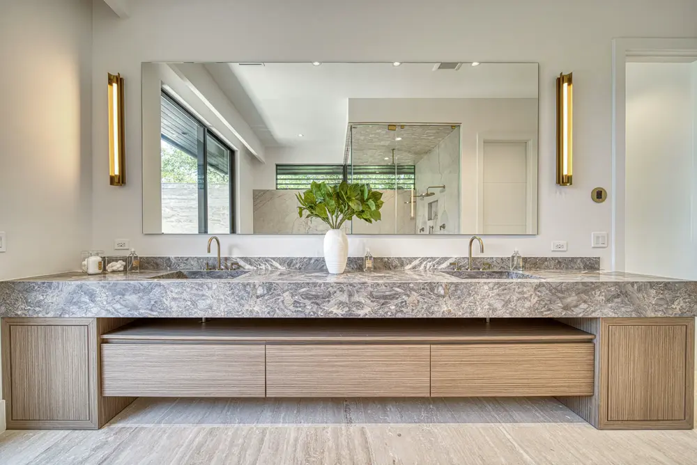 Primary bath vanity